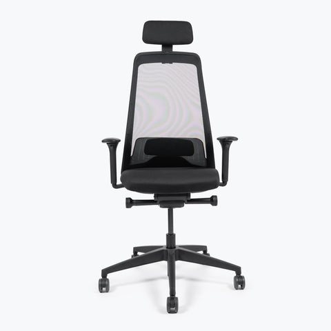 Silla Interstuhl EVERYis1 EV213 NEGRO Y CON CABECERO