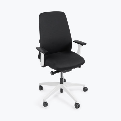 Silla Interstuhl EVERYis1 EV111 MARCO Y ESTRUCTURA BLANCO / TAPICERÍA ERA ER01