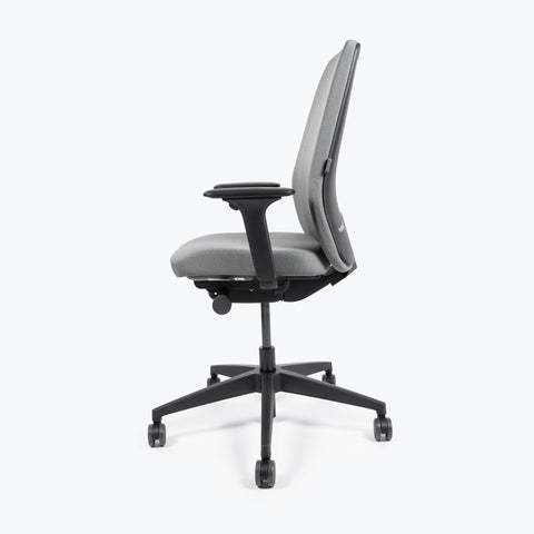 Silla Interstuhl EVERYis1 EV111 MARCO Y ESTRUCTURA NEGRA / TAPICERÍA ERA ER11