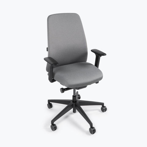 Silla Interstuhl EVERYis1 EV111 MARCO Y ESTRUCTURA NEGRA / TAPICERÍA ERA ER11