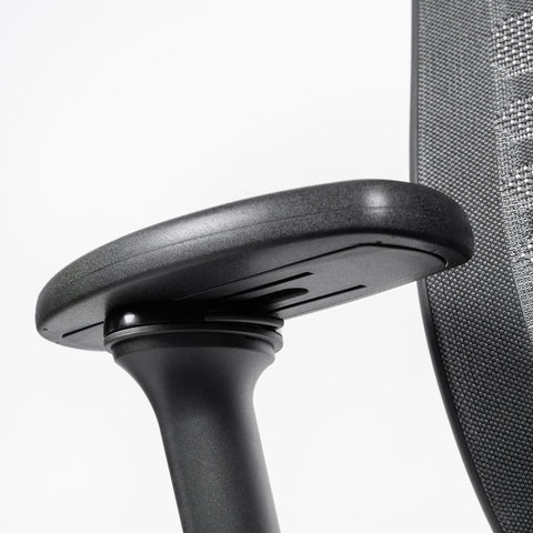 Silla Interstuhl HERO 172H MARCO Y ESTRUCTURA NEGRA / TAPICERÍA Y MALLA GRIS