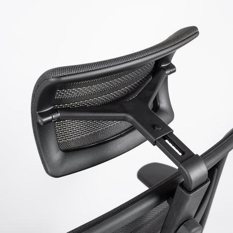 Silla Interstuhl HERO 275H MARCO Y ESTRUCTURA NEGRA / TAPICERÍA Y MALLA GRIS