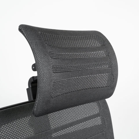 Silla Interstuhl HERO 275H MARCO Y ESTRUCTURA NEGRA / TAPICERÍA Y MALLA GRIS